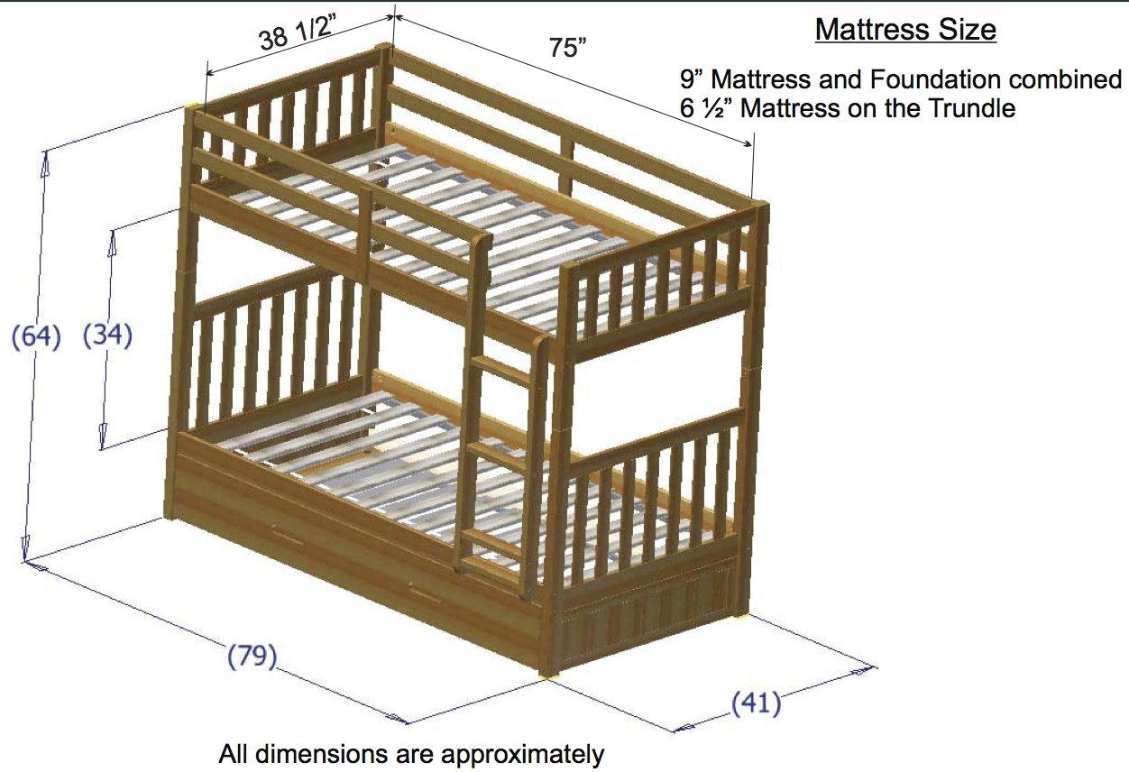... Bed - $29.99 Metal Slat Support Rails for Both Beds - $39.99 Clear