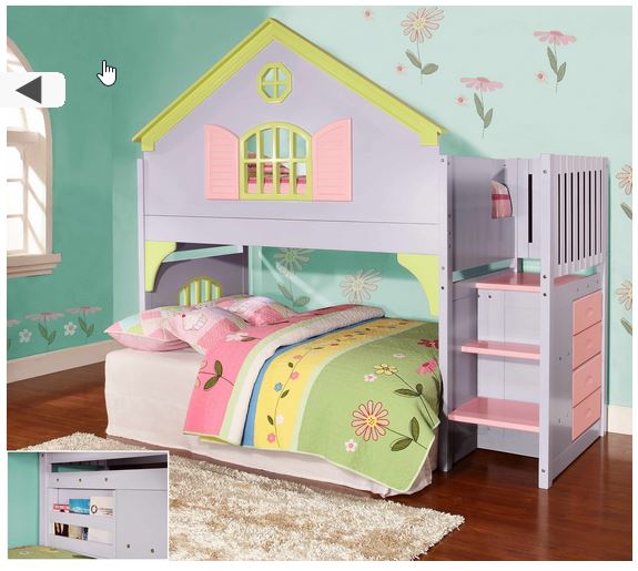 Princess Bunk Beds For Girls Kfs S, Princess Bunk Beds For Girls