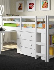 low loft beds for teenagers