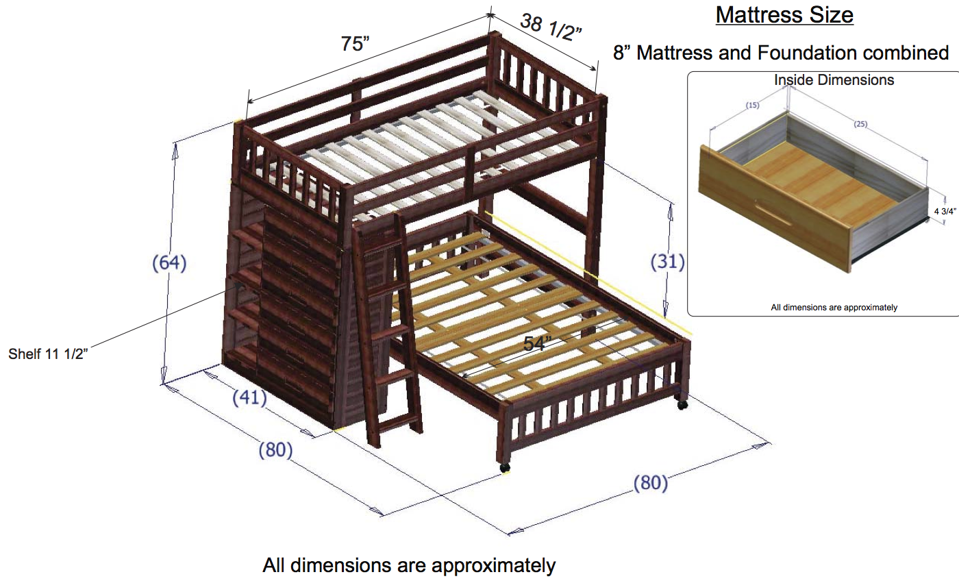 Discovery World Furniture Twin Over, What Size Mattress For A Twin Bunk Bed