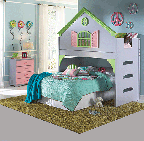 Doll house beds for girls