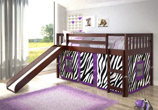 Purple Loft Beds