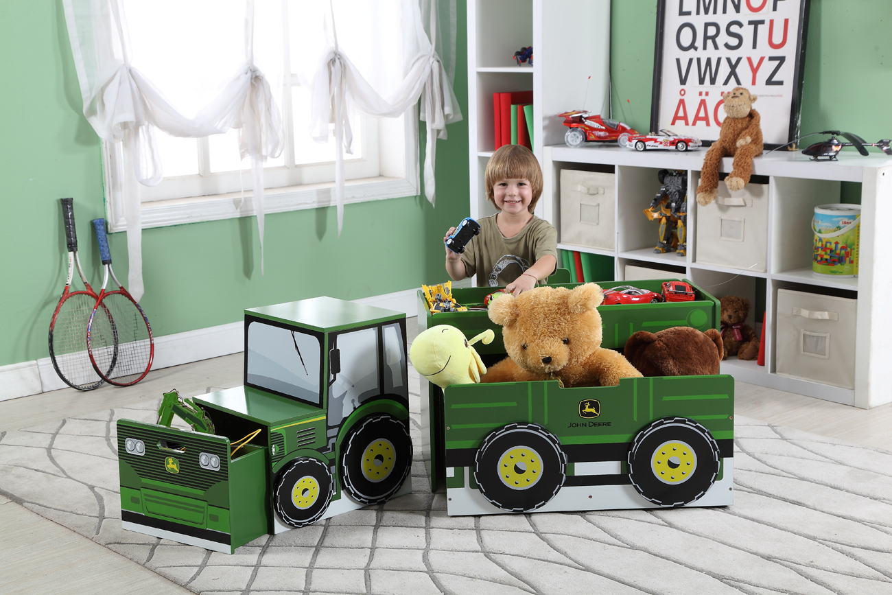 john deere toy box for sale