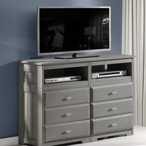 Discovery World Furniture Charcoal Media Chest Kfs Stores