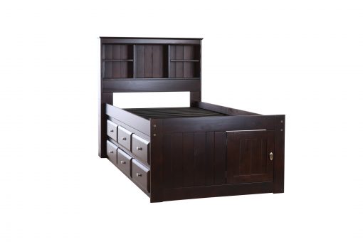 Twin Bookcase Beds