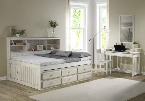 Daybed With Dresser and Storage